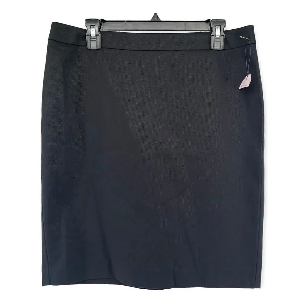 Cabi Women’s Style 360 New Pencil Skirt Size 10 NWT Black Cotton